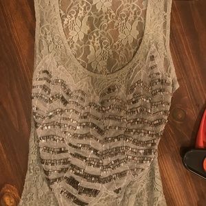 Daytrip lace embellished tank